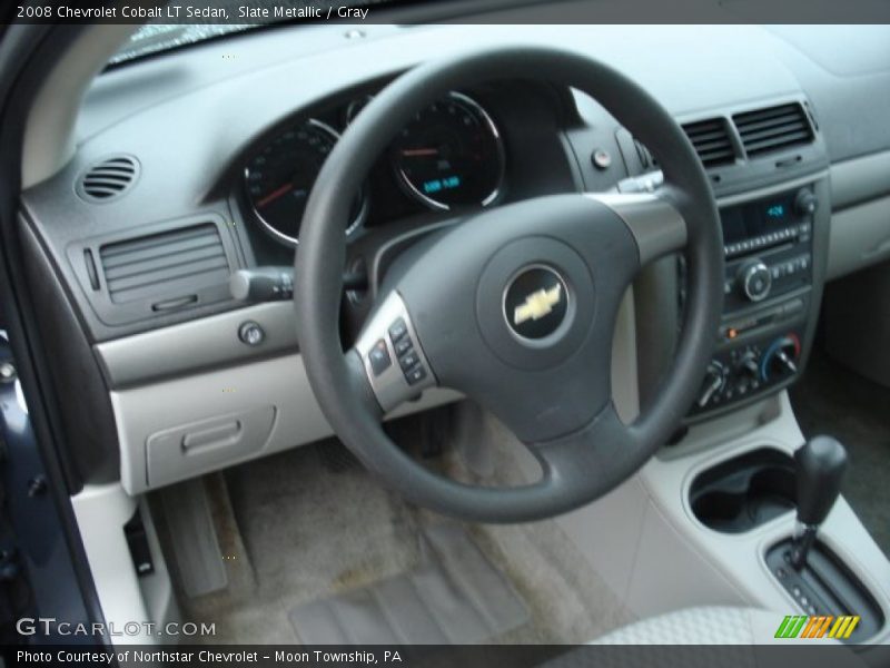 Slate Metallic / Gray 2008 Chevrolet Cobalt LT Sedan