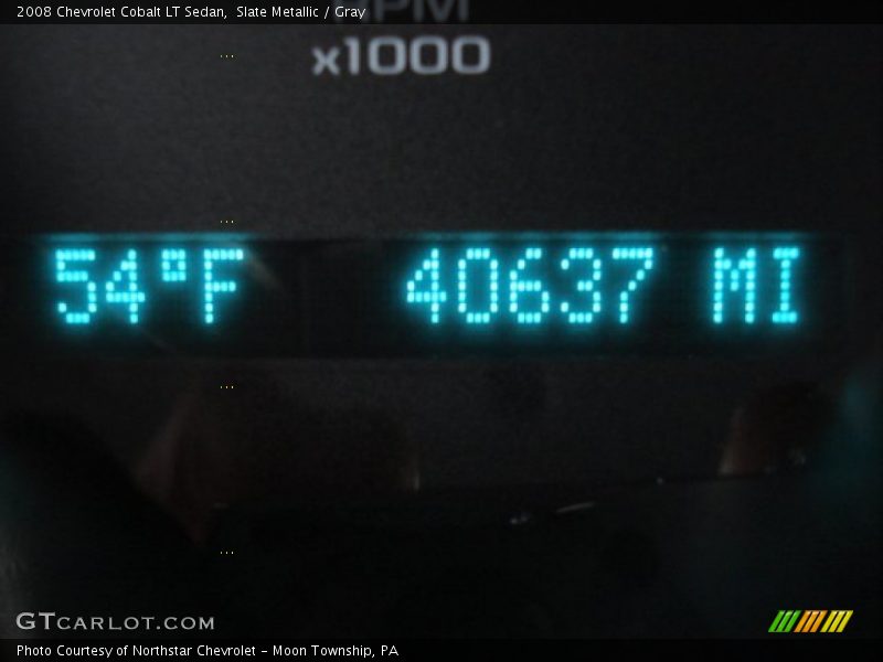 Slate Metallic / Gray 2008 Chevrolet Cobalt LT Sedan