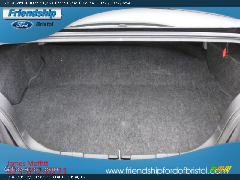 Black / Black/Dove 2009 Ford Mustang GT/CS California Special Coupe