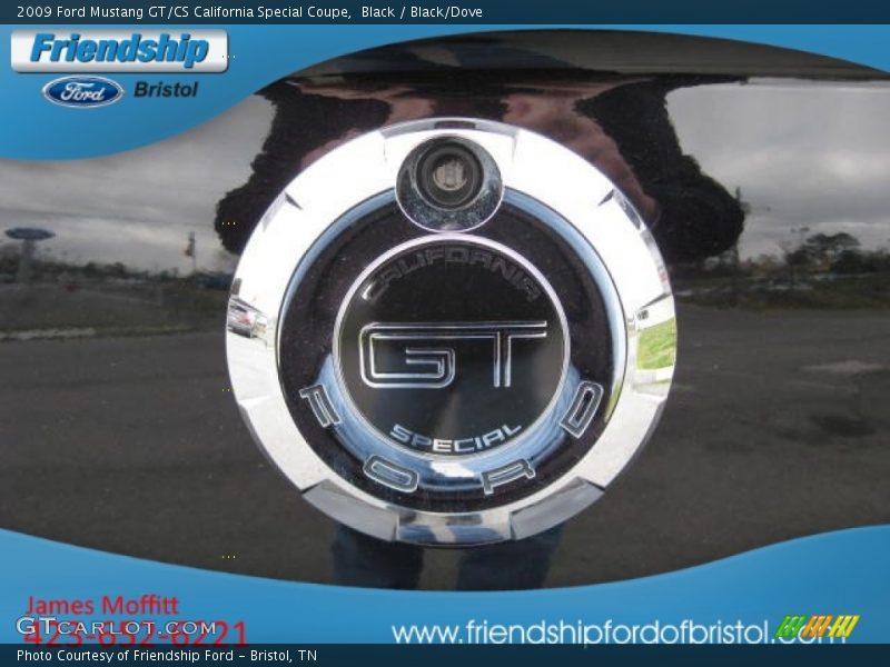 Black / Black/Dove 2009 Ford Mustang GT/CS California Special Coupe