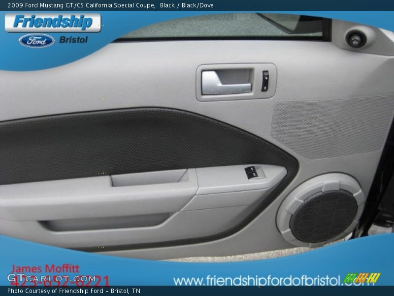Black / Black/Dove 2009 Ford Mustang GT/CS California Special Coupe