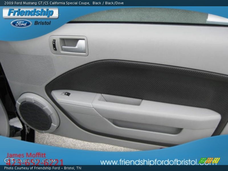 Black / Black/Dove 2009 Ford Mustang GT/CS California Special Coupe