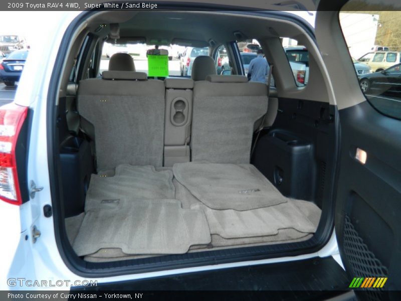 Super White / Sand Beige 2009 Toyota RAV4 4WD
