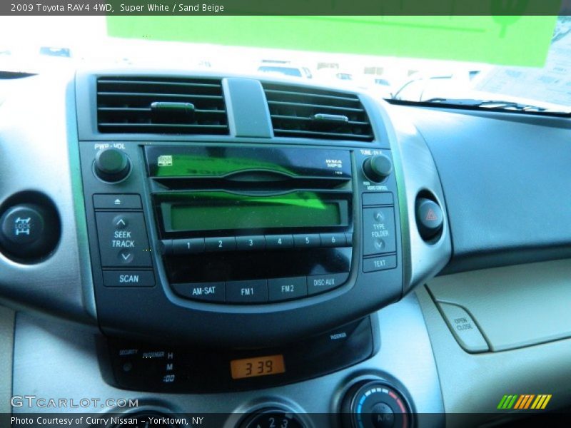 Super White / Sand Beige 2009 Toyota RAV4 4WD