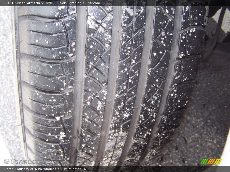 Silver Lightning / Charcoal 2011 Nissan Armada SL 4WD