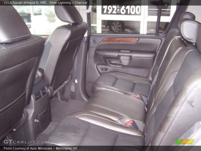Silver Lightning / Charcoal 2011 Nissan Armada SL 4WD