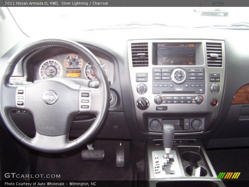 Silver Lightning / Charcoal 2011 Nissan Armada SL 4WD