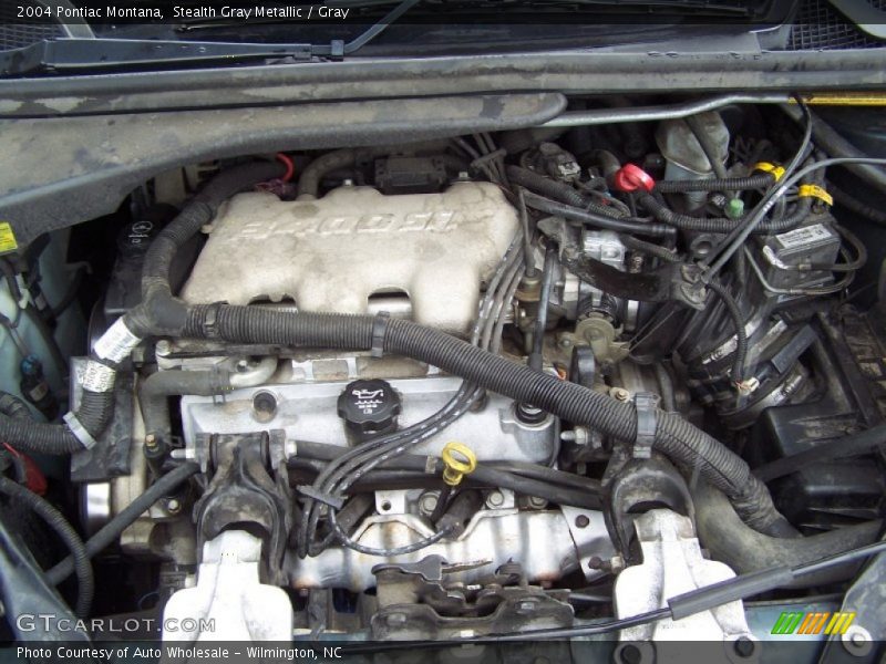 Stealth Gray Metallic / Gray 2004 Pontiac Montana