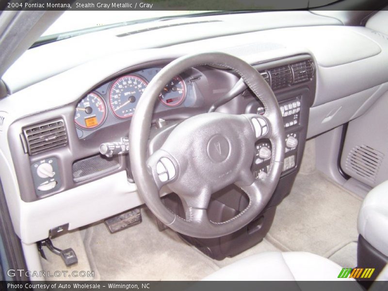 Stealth Gray Metallic / Gray 2004 Pontiac Montana