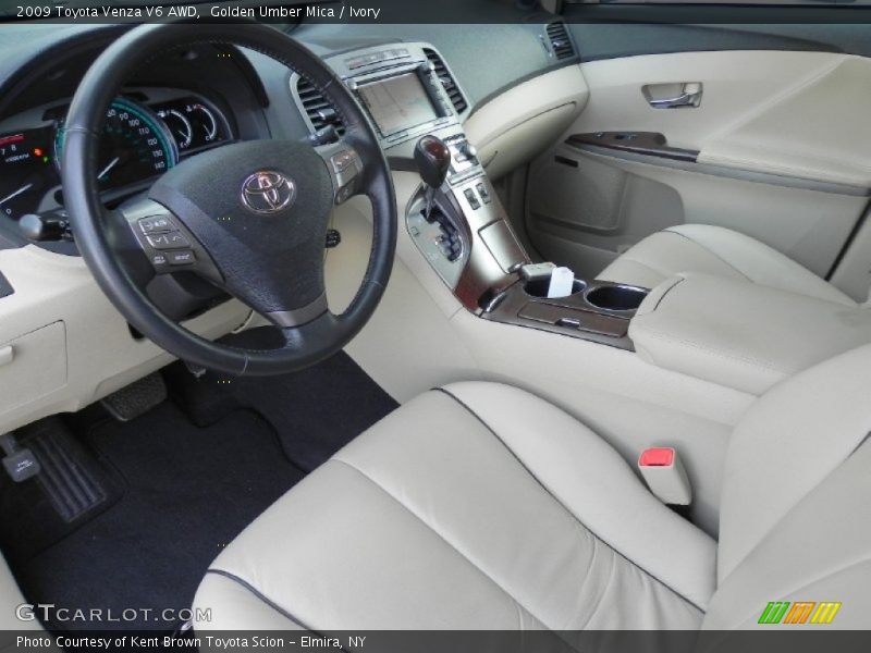 Golden Umber Mica / Ivory 2009 Toyota Venza V6 AWD