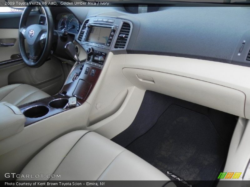 Golden Umber Mica / Ivory 2009 Toyota Venza V6 AWD