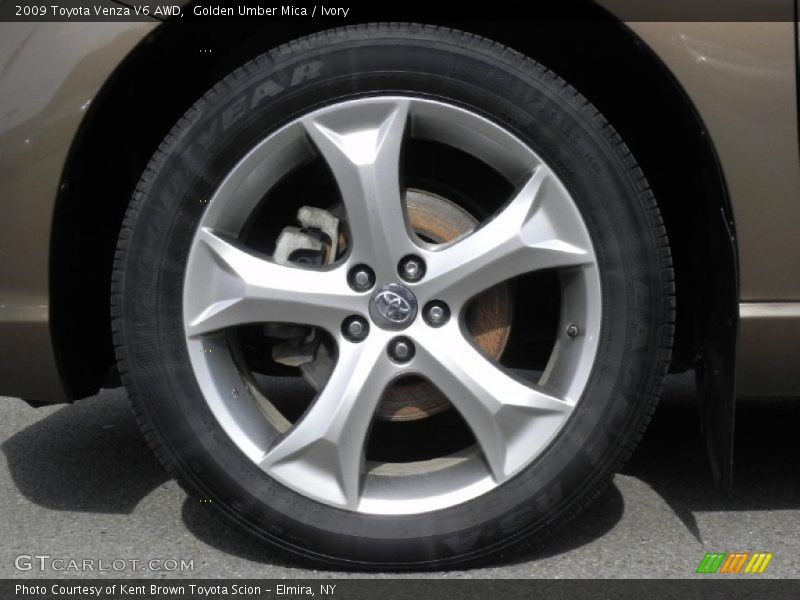 Golden Umber Mica / Ivory 2009 Toyota Venza V6 AWD