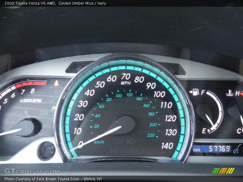 Golden Umber Mica / Ivory 2009 Toyota Venza V6 AWD