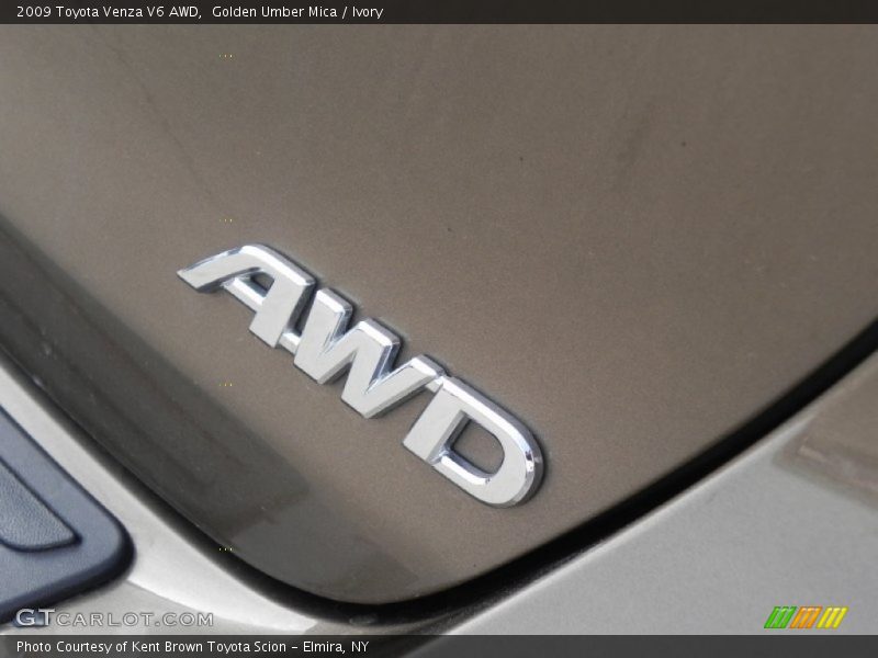 Golden Umber Mica / Ivory 2009 Toyota Venza V6 AWD