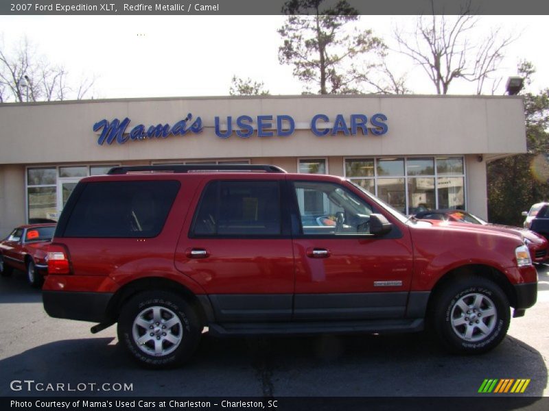 Redfire Metallic / Camel 2007 Ford Expedition XLT