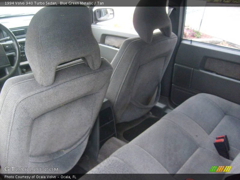 Blue Green Metallic / Tan 1994 Volvo 940 Turbo Sedan