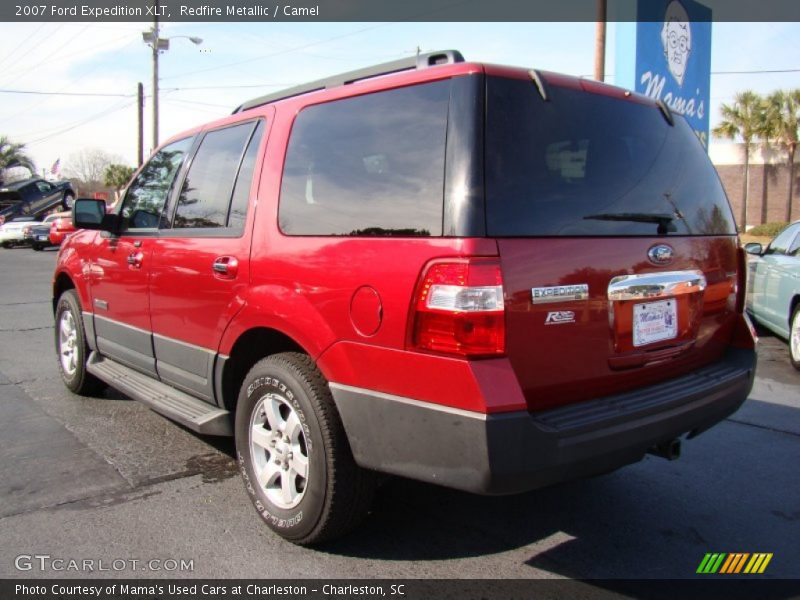 Redfire Metallic / Camel 2007 Ford Expedition XLT