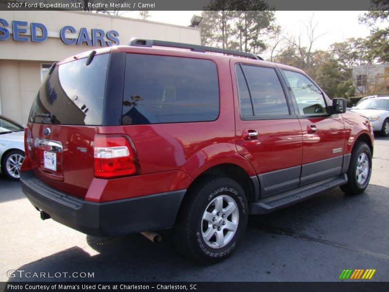 Redfire Metallic / Camel 2007 Ford Expedition XLT