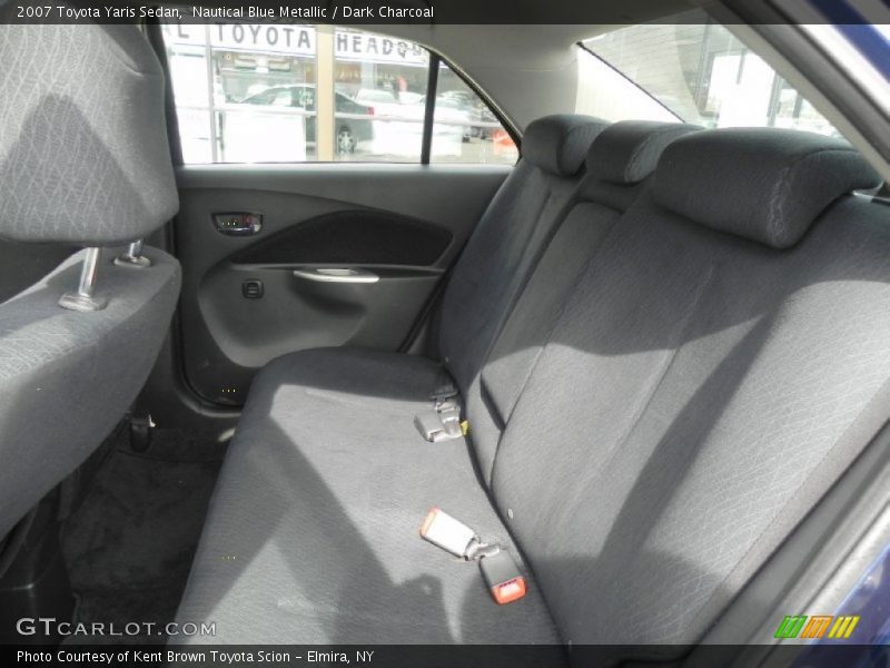 Nautical Blue Metallic / Dark Charcoal 2007 Toyota Yaris Sedan