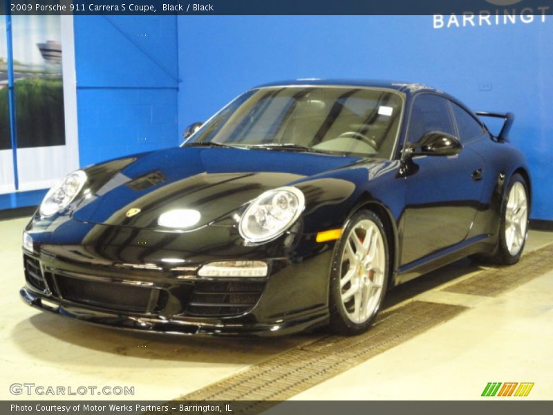 Black / Black 2009 Porsche 911 Carrera S Coupe