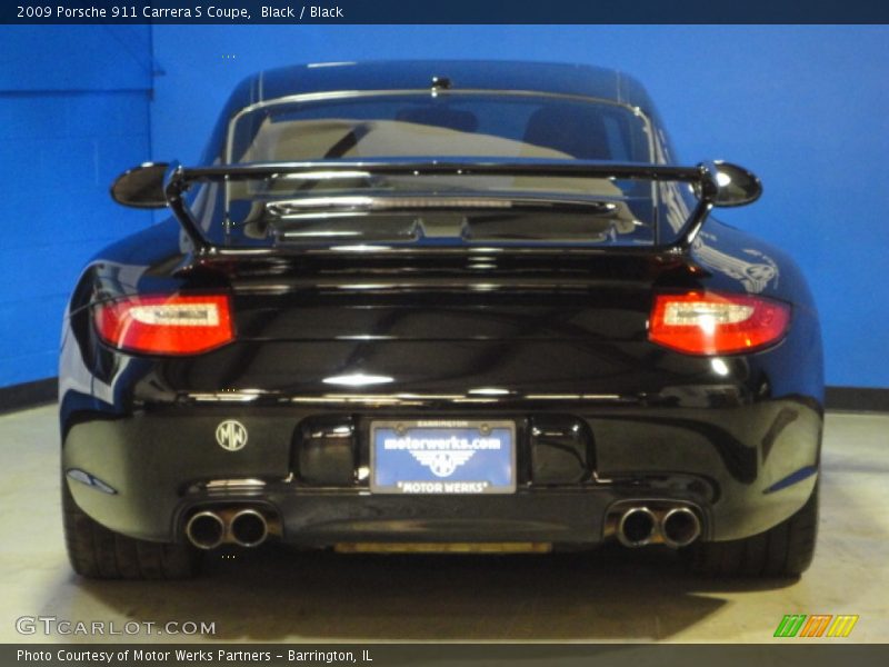 Black / Black 2009 Porsche 911 Carrera S Coupe