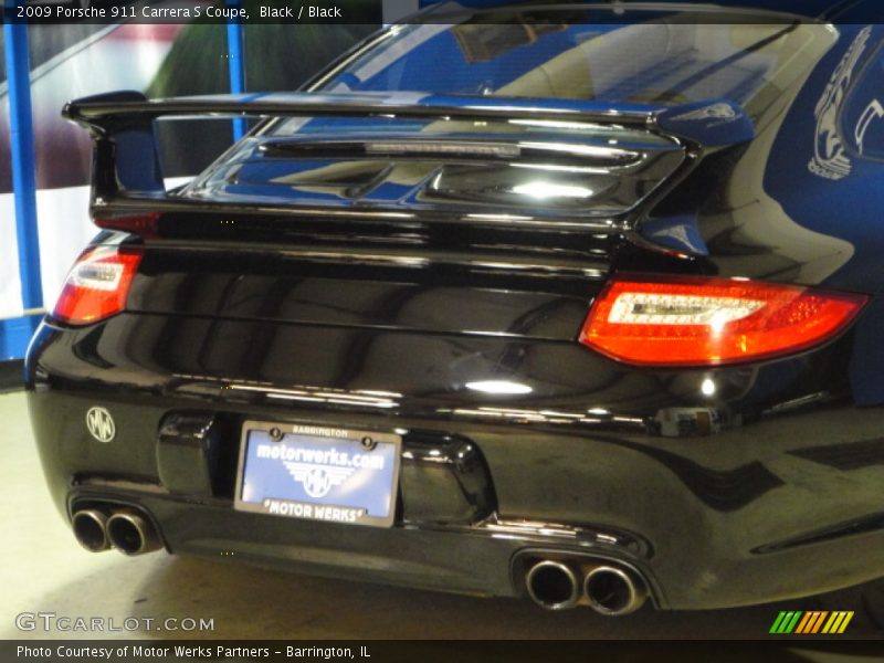 Black / Black 2009 Porsche 911 Carrera S Coupe