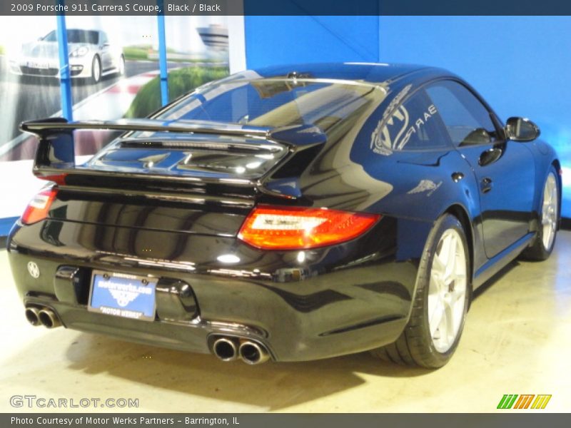 Black / Black 2009 Porsche 911 Carrera S Coupe