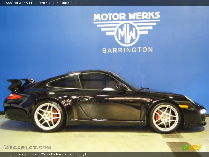 Black / Black 2009 Porsche 911 Carrera S Coupe