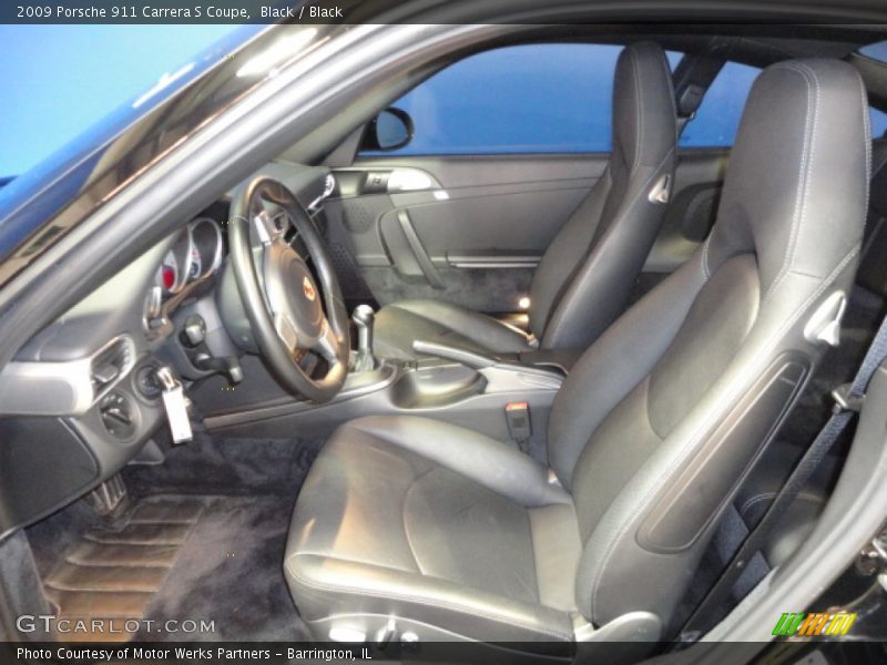 Black / Black 2009 Porsche 911 Carrera S Coupe