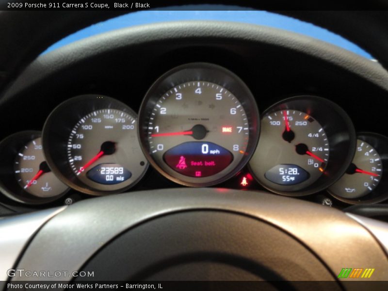  2009 911 Carrera S Coupe Carrera S Coupe Gauges
