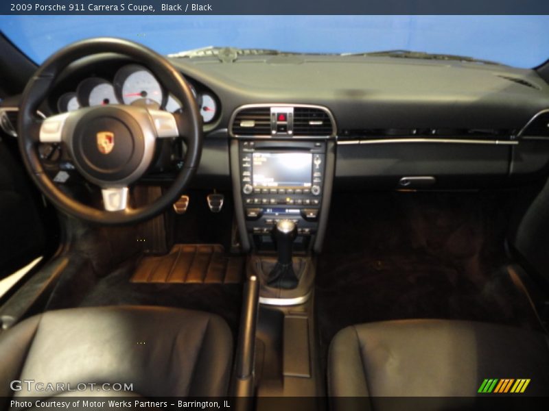Black / Black 2009 Porsche 911 Carrera S Coupe