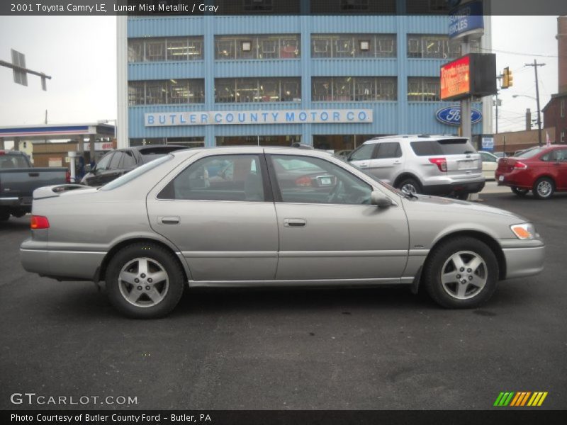 Lunar Mist Metallic / Gray 2001 Toyota Camry LE