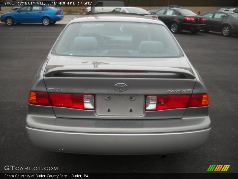 Lunar Mist Metallic / Gray 2001 Toyota Camry LE
