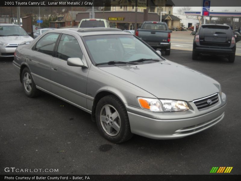 Lunar Mist Metallic / Gray 2001 Toyota Camry LE
