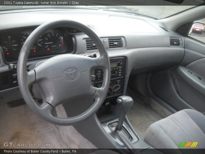 Lunar Mist Metallic / Gray 2001 Toyota Camry LE