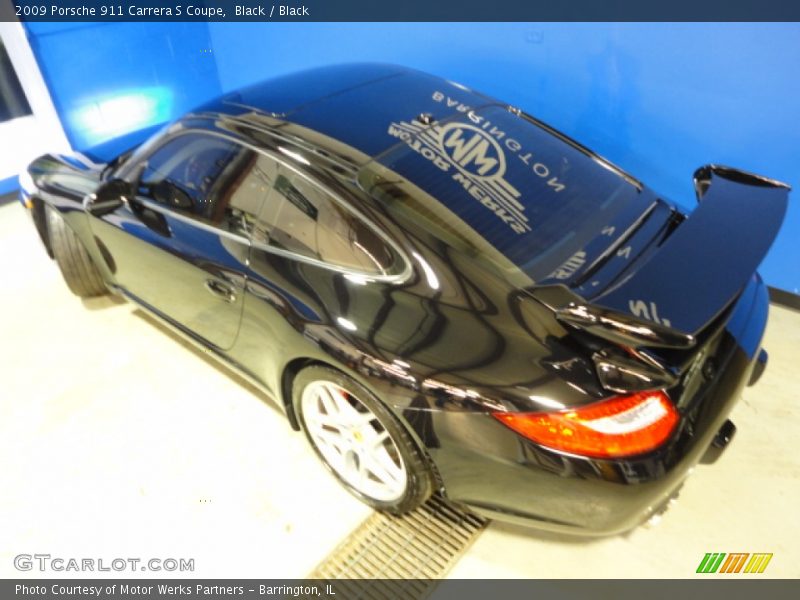 Black / Black 2009 Porsche 911 Carrera S Coupe