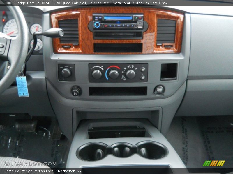 Inferno Red Crystal Pearl / Medium Slate Gray 2006 Dodge Ram 1500 SLT TRX Quad Cab 4x4