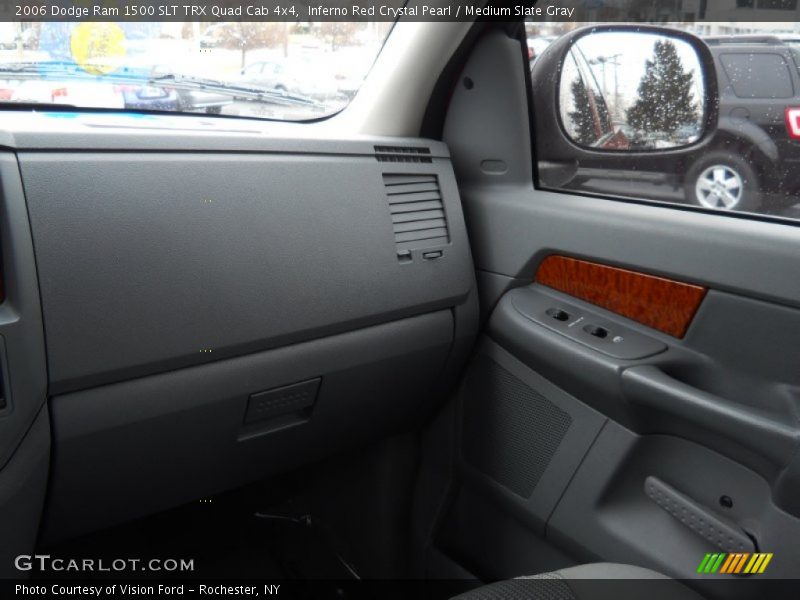 Inferno Red Crystal Pearl / Medium Slate Gray 2006 Dodge Ram 1500 SLT TRX Quad Cab 4x4