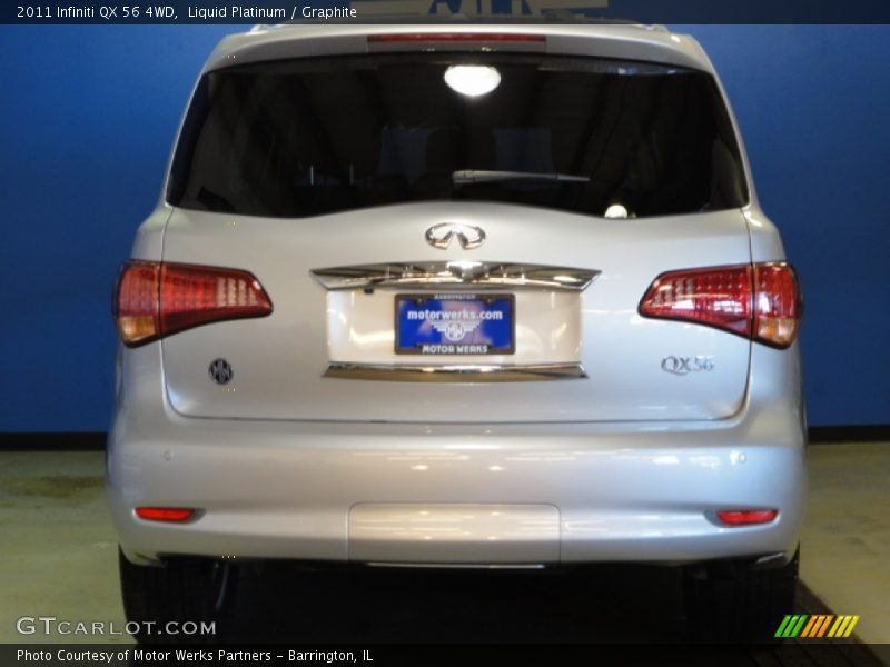 Liquid Platinum / Graphite 2011 Infiniti QX 56 4WD