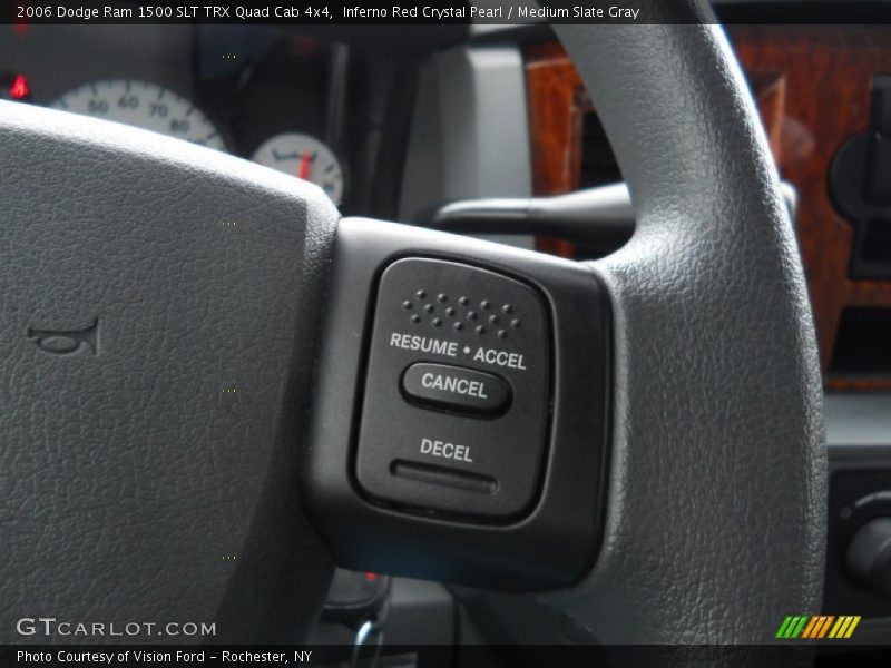 Inferno Red Crystal Pearl / Medium Slate Gray 2006 Dodge Ram 1500 SLT TRX Quad Cab 4x4