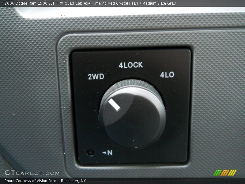 Inferno Red Crystal Pearl / Medium Slate Gray 2006 Dodge Ram 1500 SLT TRX Quad Cab 4x4