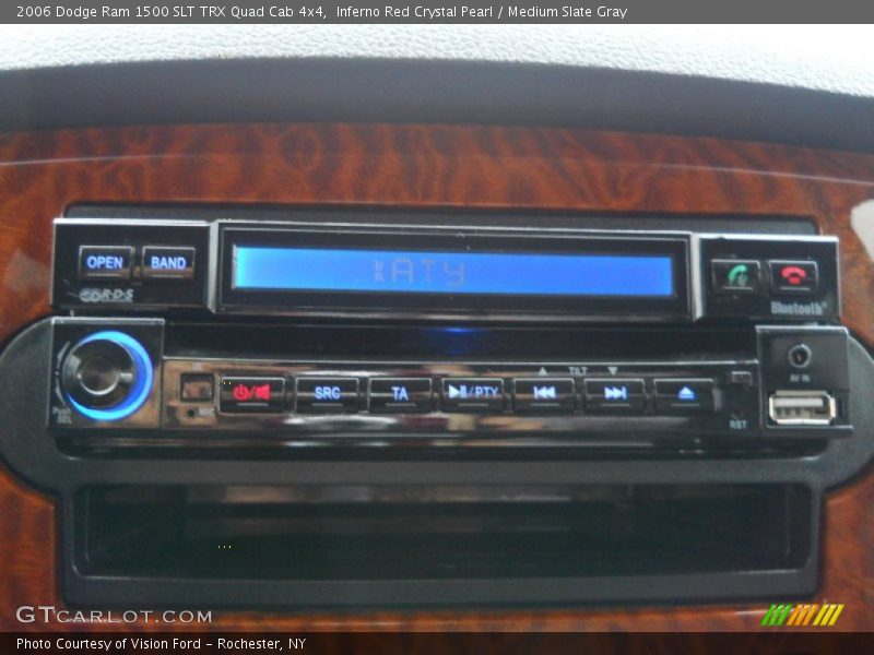 Inferno Red Crystal Pearl / Medium Slate Gray 2006 Dodge Ram 1500 SLT TRX Quad Cab 4x4