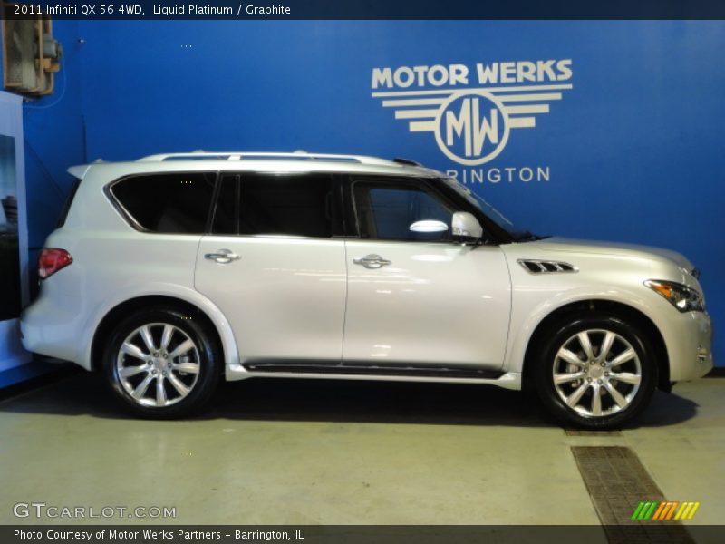 Liquid Platinum / Graphite 2011 Infiniti QX 56 4WD