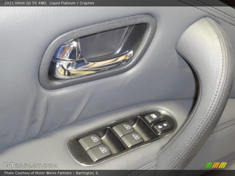 Liquid Platinum / Graphite 2011 Infiniti QX 56 4WD
