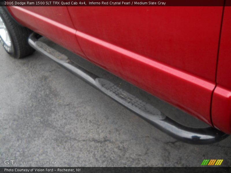 Inferno Red Crystal Pearl / Medium Slate Gray 2006 Dodge Ram 1500 SLT TRX Quad Cab 4x4
