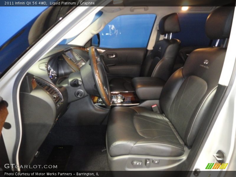 Liquid Platinum / Graphite 2011 Infiniti QX 56 4WD