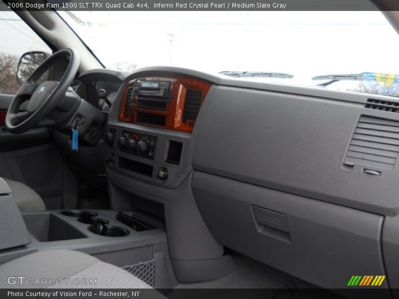 Inferno Red Crystal Pearl / Medium Slate Gray 2006 Dodge Ram 1500 SLT TRX Quad Cab 4x4