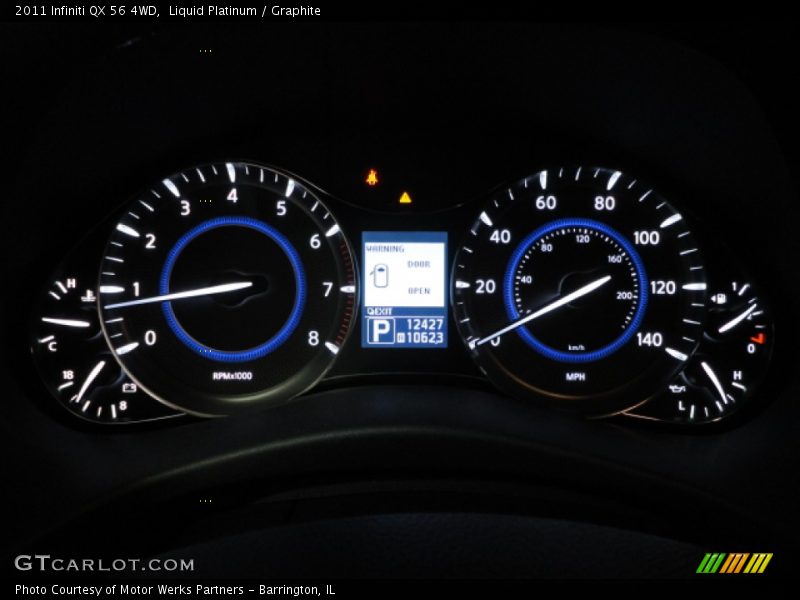 Liquid Platinum / Graphite 2011 Infiniti QX 56 4WD