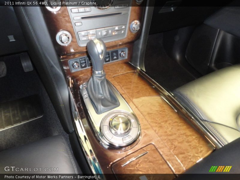 Liquid Platinum / Graphite 2011 Infiniti QX 56 4WD