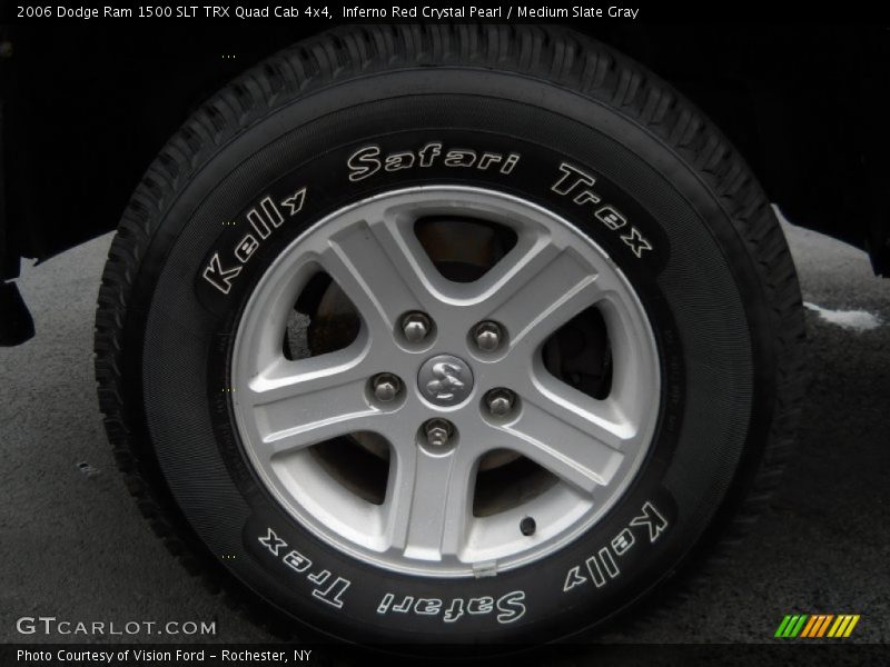 Inferno Red Crystal Pearl / Medium Slate Gray 2006 Dodge Ram 1500 SLT TRX Quad Cab 4x4